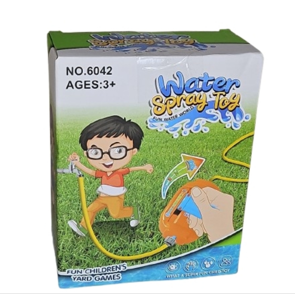 Exciting Water Spray Toy for Kids - Blue and Orange